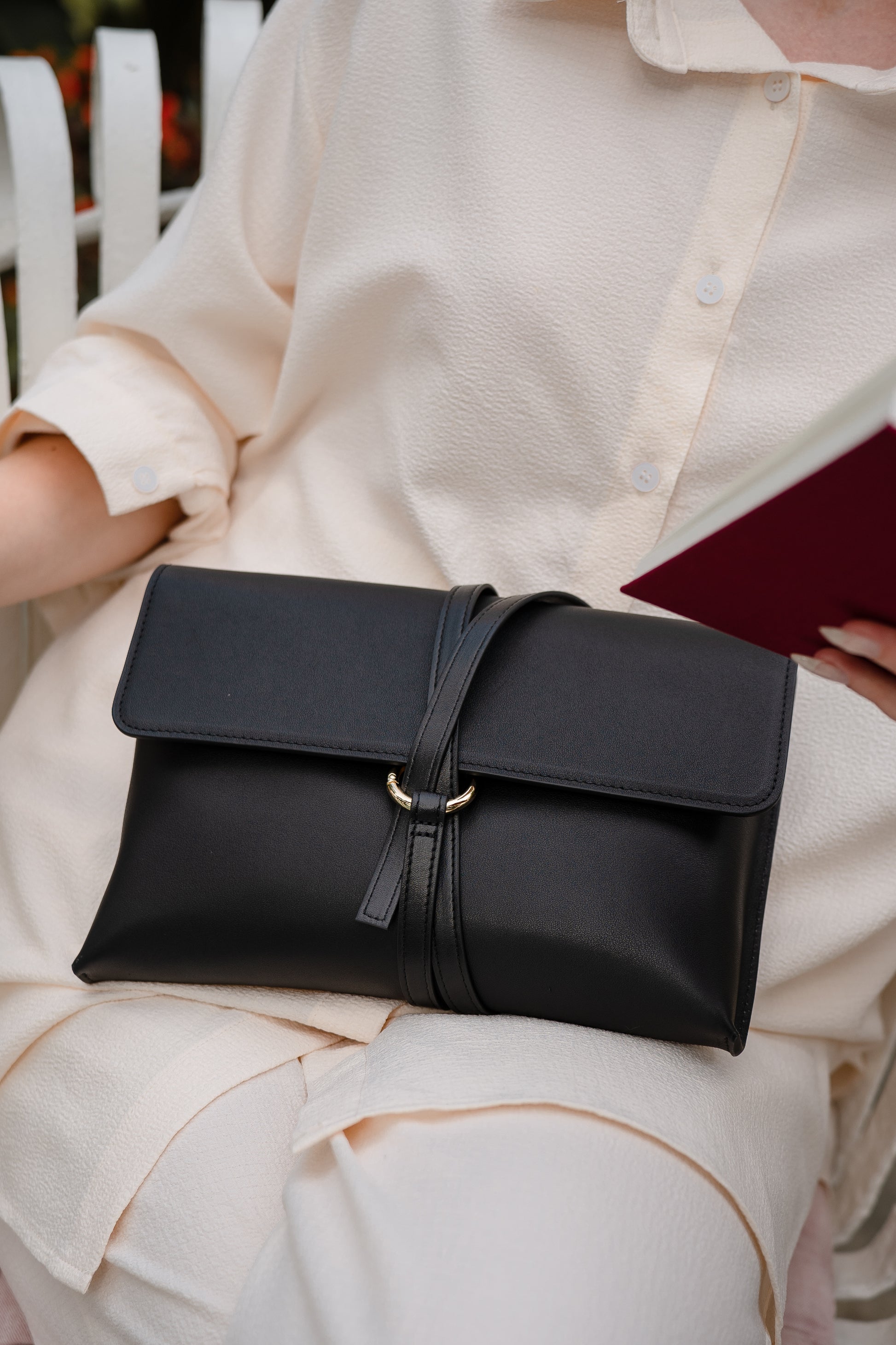 The Cloud Clutch in Ink