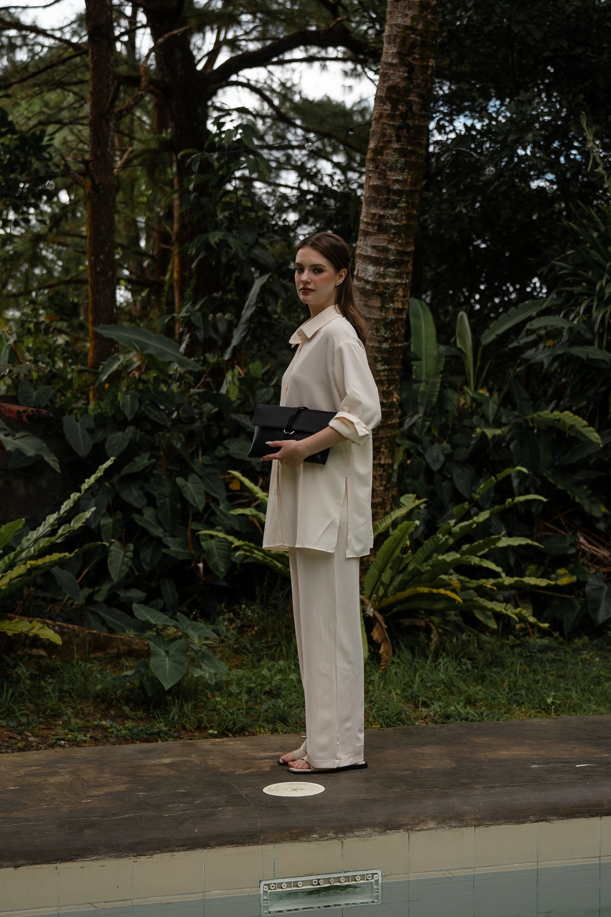 The Cloud Clutch in Ink